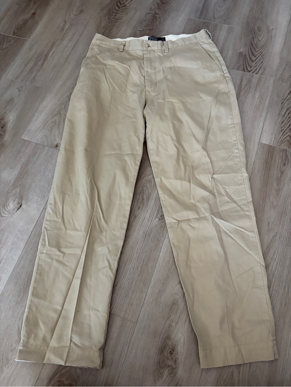 Polo Classic Men's Beige Chino Pants